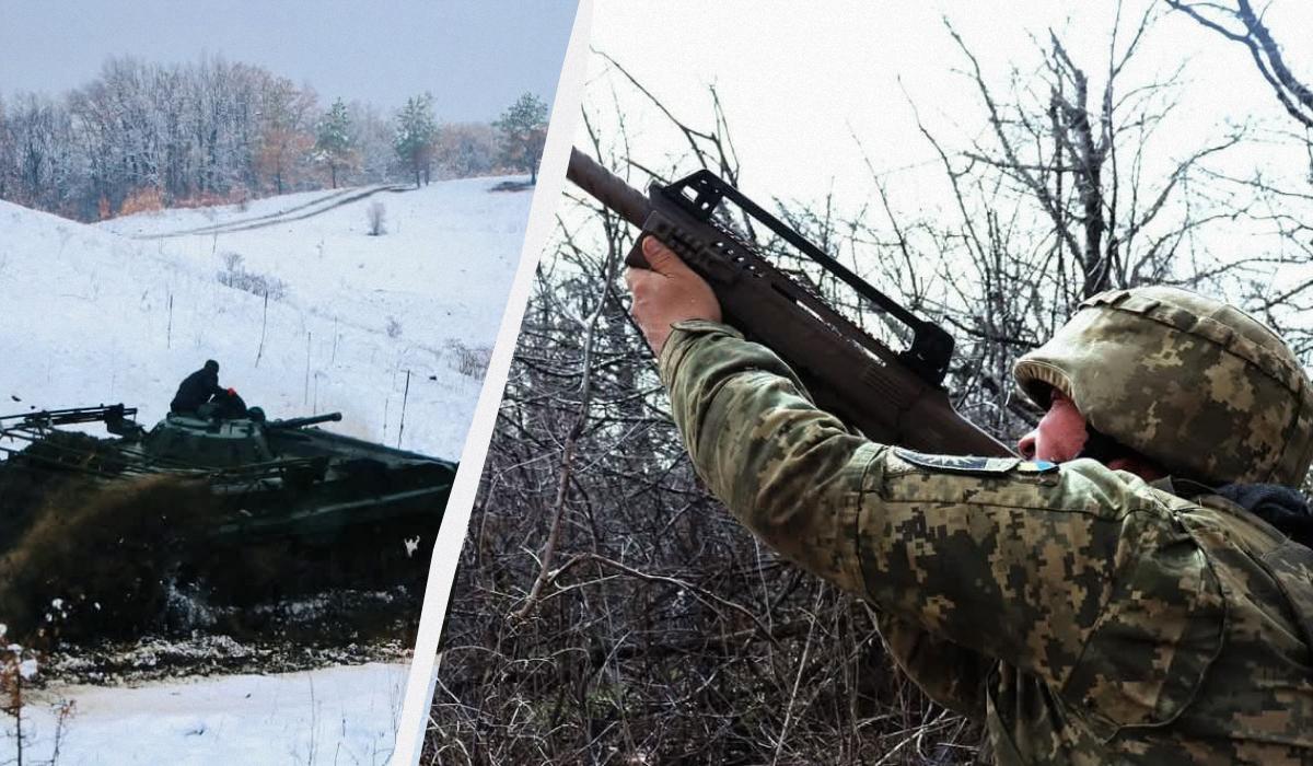 Оккупанты увеличили количество обстрелов и ударов дронами / коллаж УНИАН, фото Генштаб ВСУ, 22 ОМБр